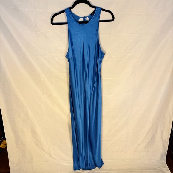 Rails Blue Silk Dress - Picture 1 of 2